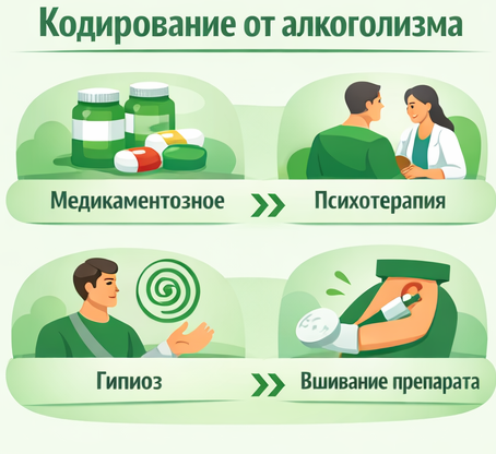 кодирование от алкоголизма в Соликамске Санати